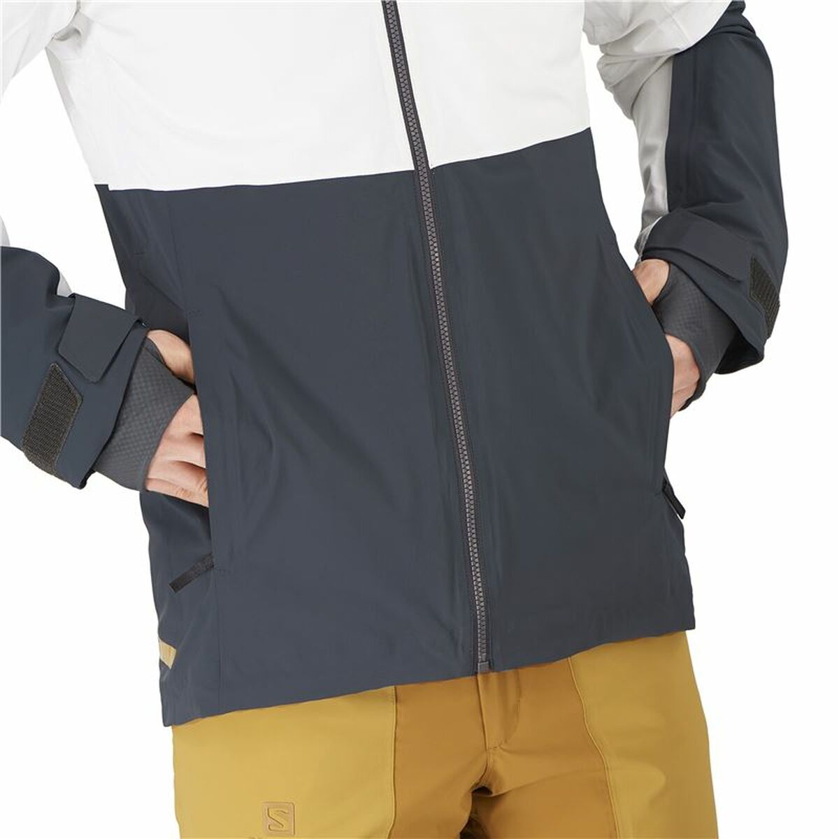 Ski Jacket Salomon Slalom Grey Men