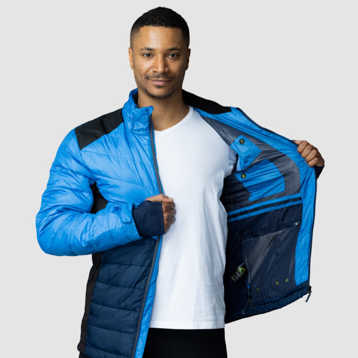 EcoDown Jacket - Men Blue