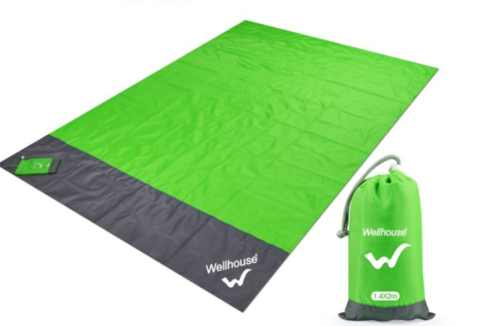 Portable Waterproof Picnic Mat Beach Mat Pocket Blanket