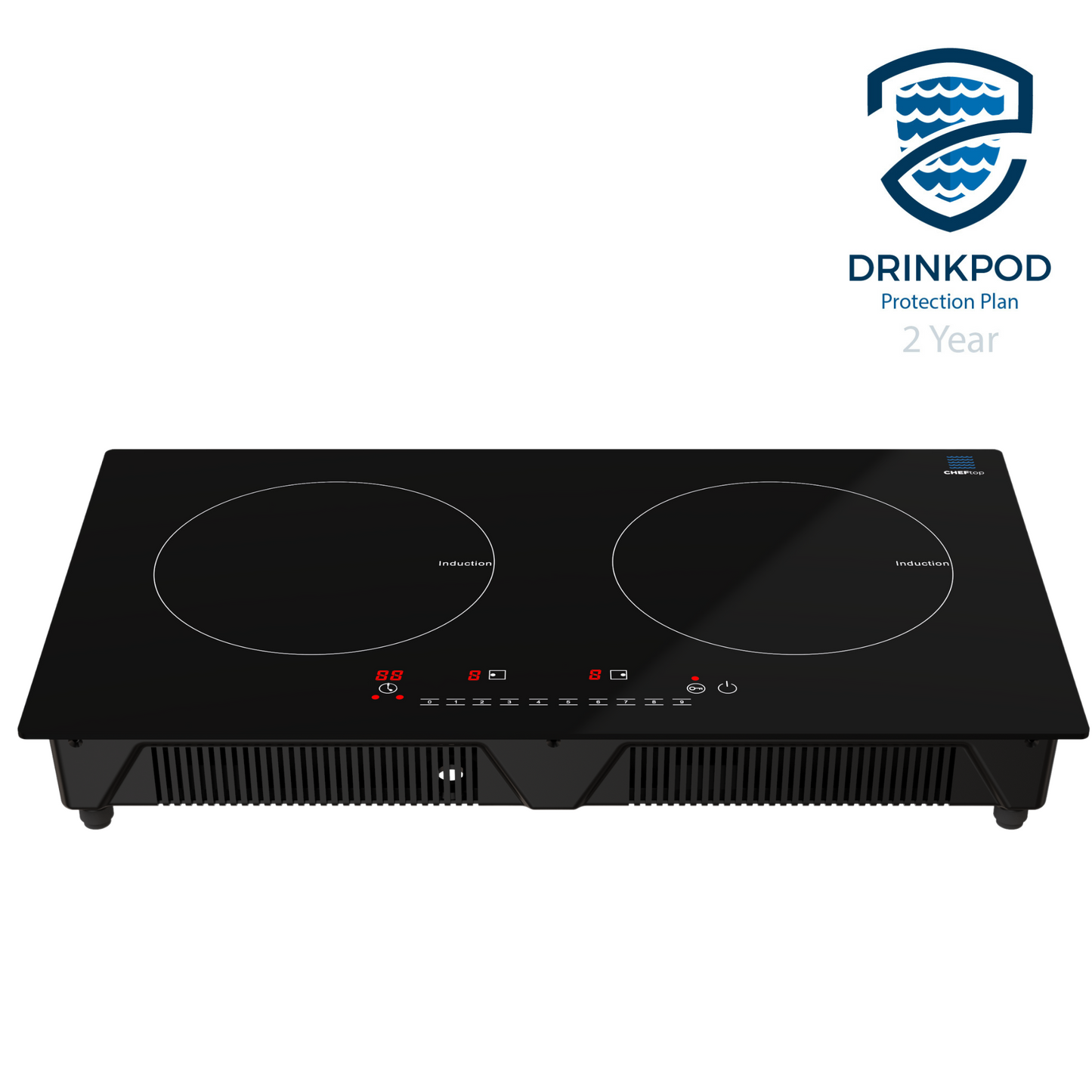 CHEFTop Pro - Dual Burner Induction Cooktop With Optional Induction