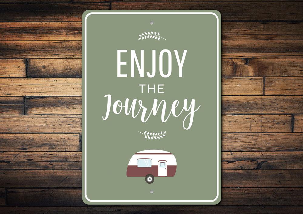 Camping Journey Sign