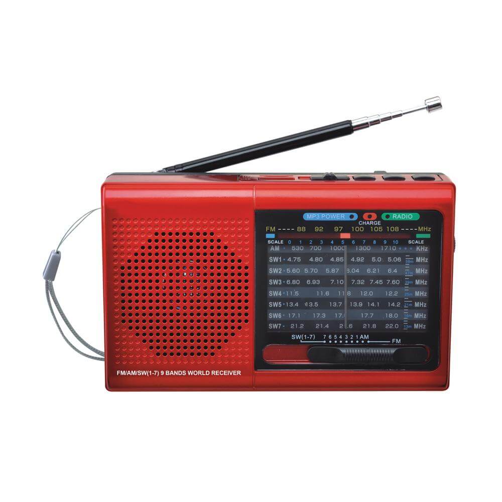 9 Band Radio With Bluetooth