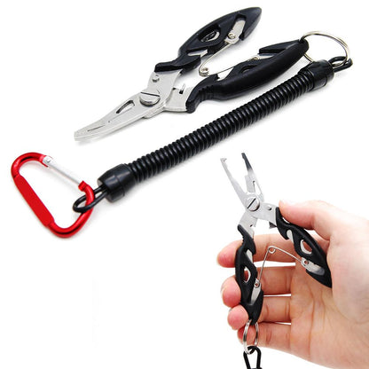 Anti-lost Fishing Pliers Stainless Steel Tools Fishing Line Pliers