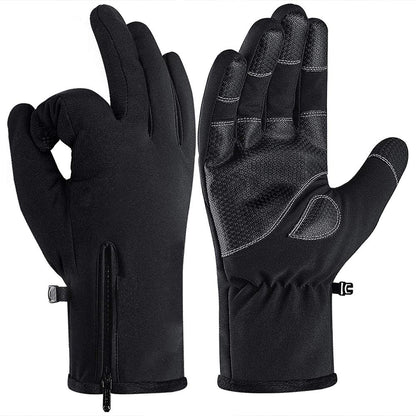 Winter Men Warm Gloves Touch Screen Waterproof Anti-slip Gloves