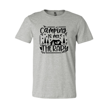 Camping Is My Therapy T-shirt