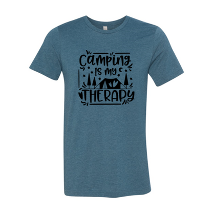 Camping Is My Therapy T-shirt