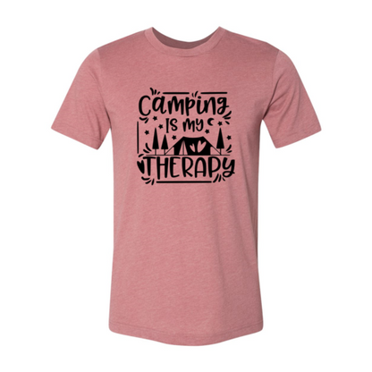 Camping Is My Therapy T-shirt