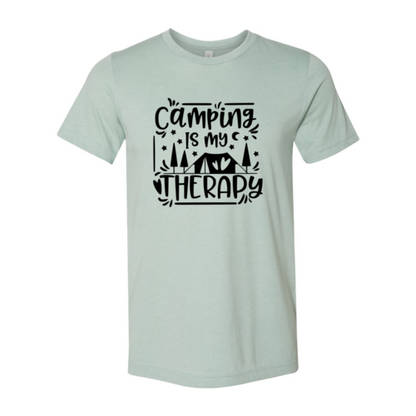 Camping Is My Therapy T-shirt