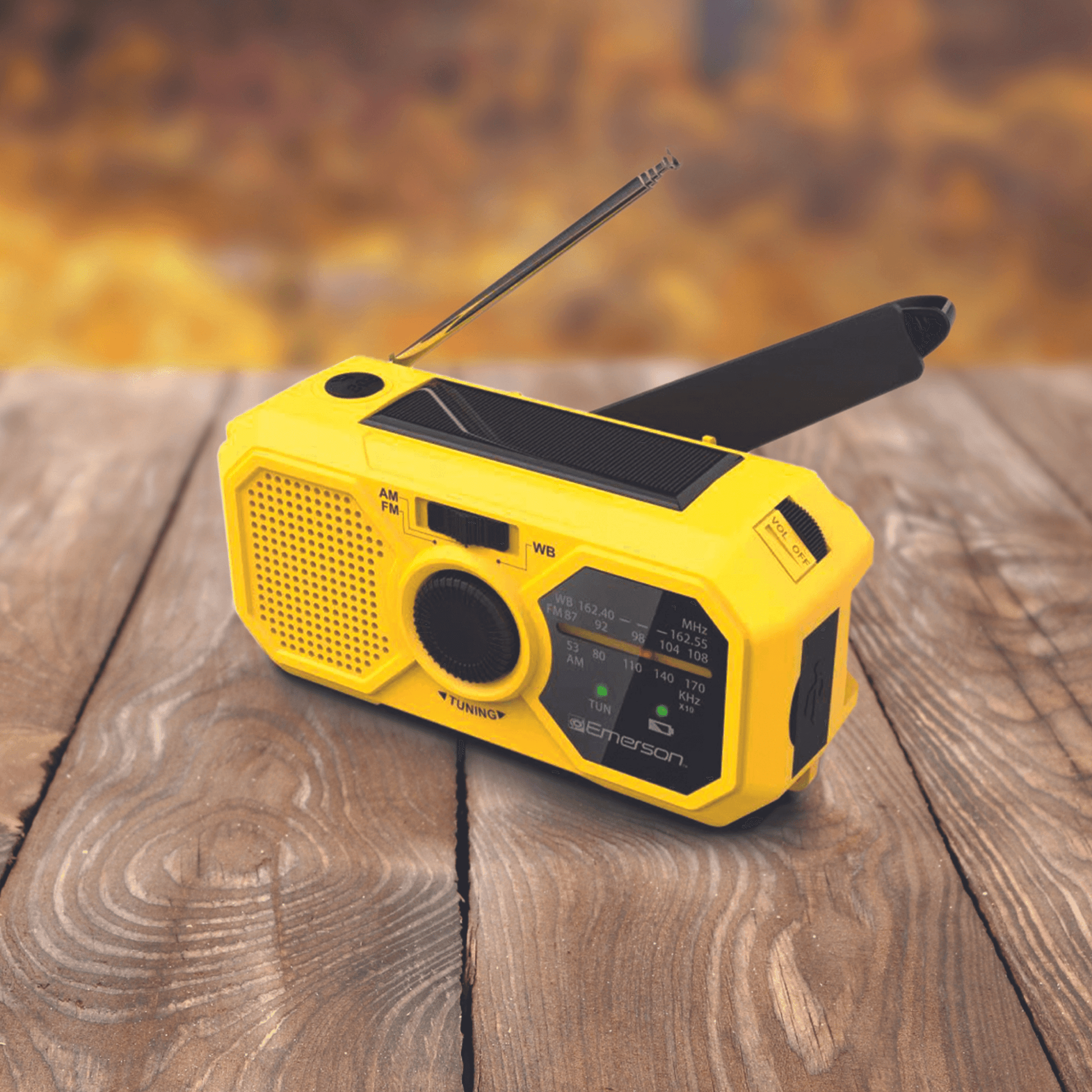 Emerson Emergency AM / FM Radio with Weather Band and Power Bank