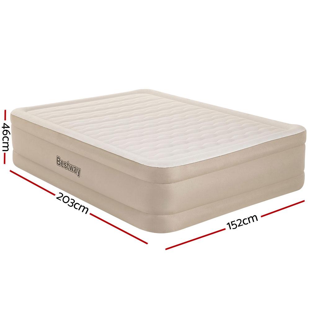 Bestway Queen-size Air Bed- Inflatable Mattress with Pump