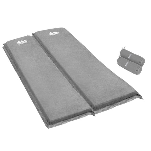 Weisshorn Double Self-inflating Mattress for Camping- Waterproof