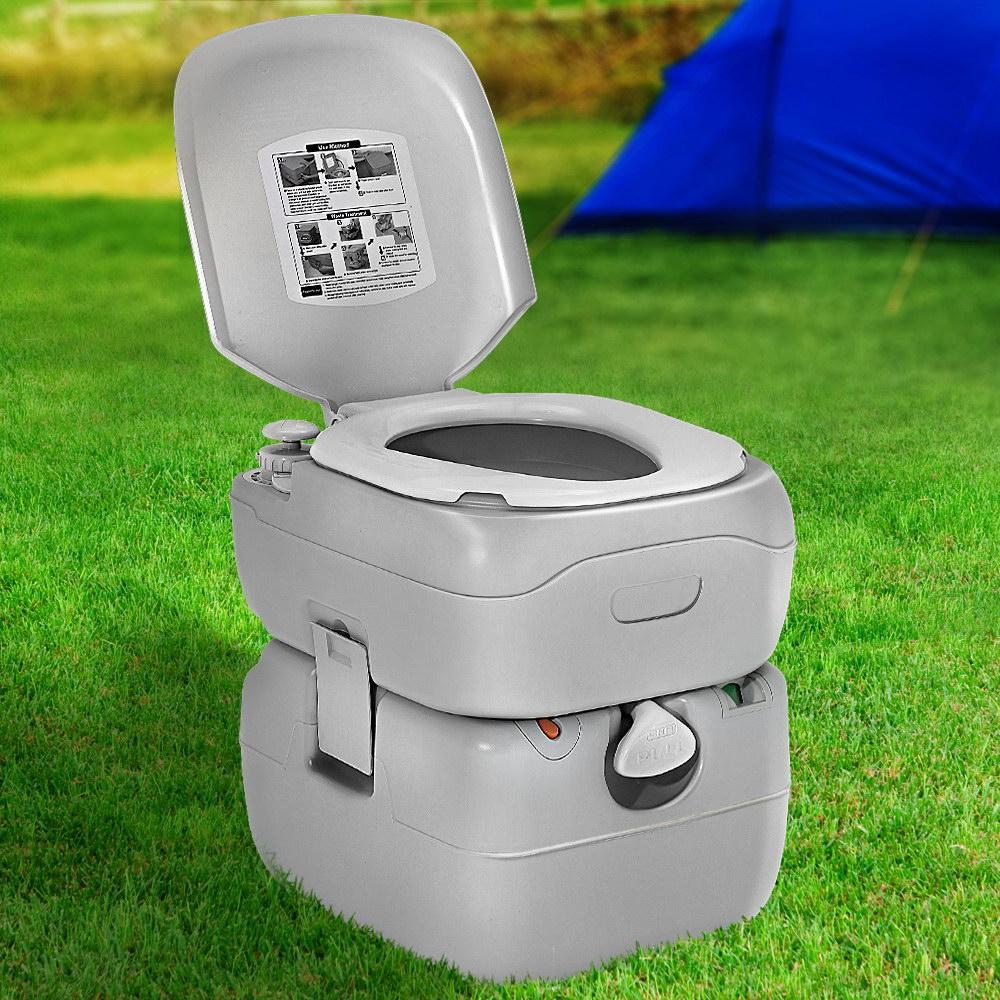 Outdoor Portable Camping Toilet 22L