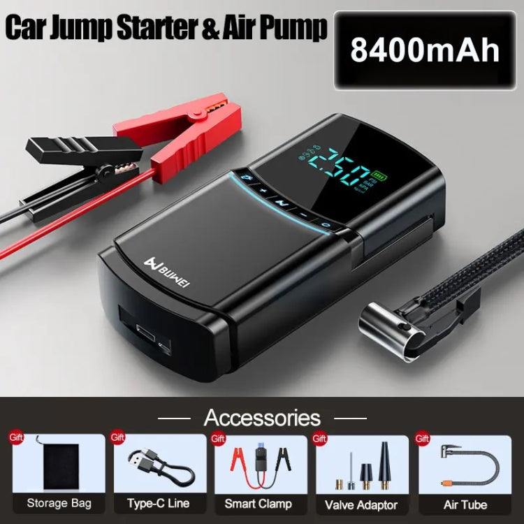 BN03H 8400mAh Car Emergency Start Power Supply Air Pump Integrated