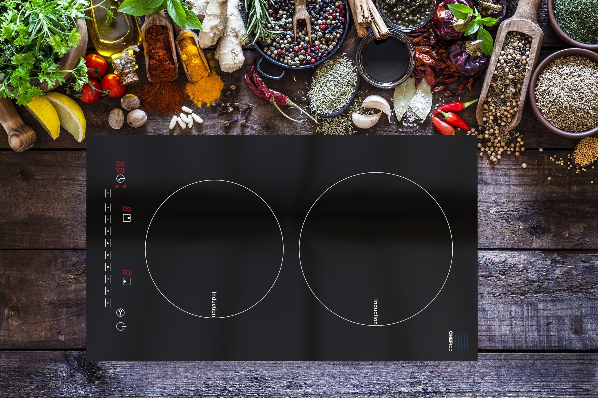 CHEFTop Pro - Dual Burner Induction Cooktop With Optional Induction