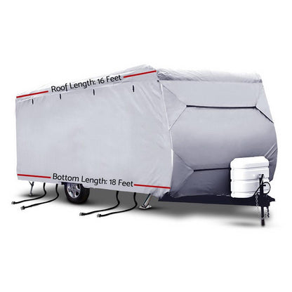 Weisshorn 16-18ft Caravan Cover Campervan 4 Layer UV Water Resistant