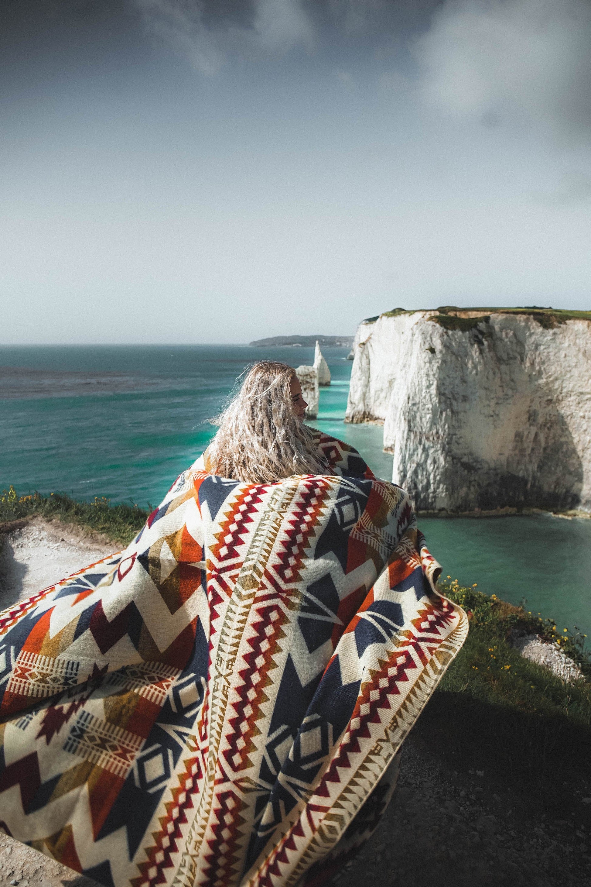 Awa Blanket - Vibrant Autumn