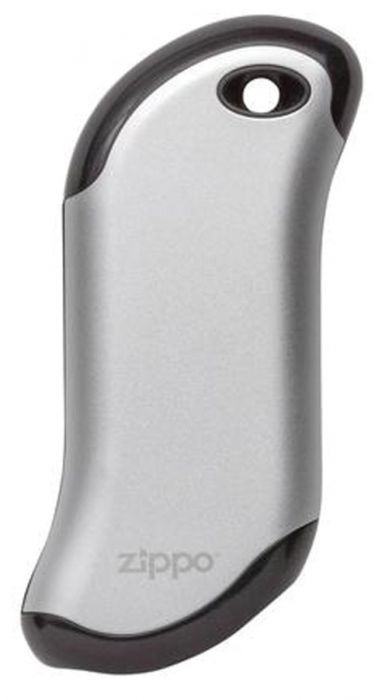 Zippo 791565 Heatbank 6Hr Rechargeable Hand Warmer, Silver