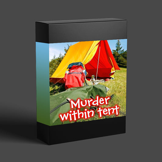 Murder Within Tent - A Camping Themed Murder Mystery Game