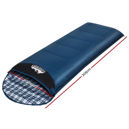 Weisshorn Sleeping Bag for Camping- Thermal, Single, Waterproof