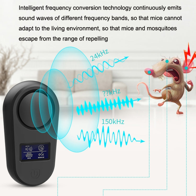 High Power Display Ultrasonic Mouse Repellent Mosquito Repellent Home