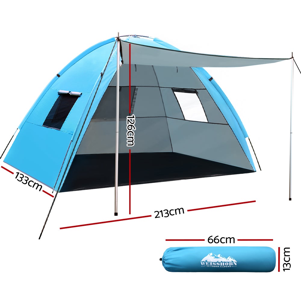 Weisshorn Pop-up Camping Tent - Sun Shade Shelter, Weatherproof