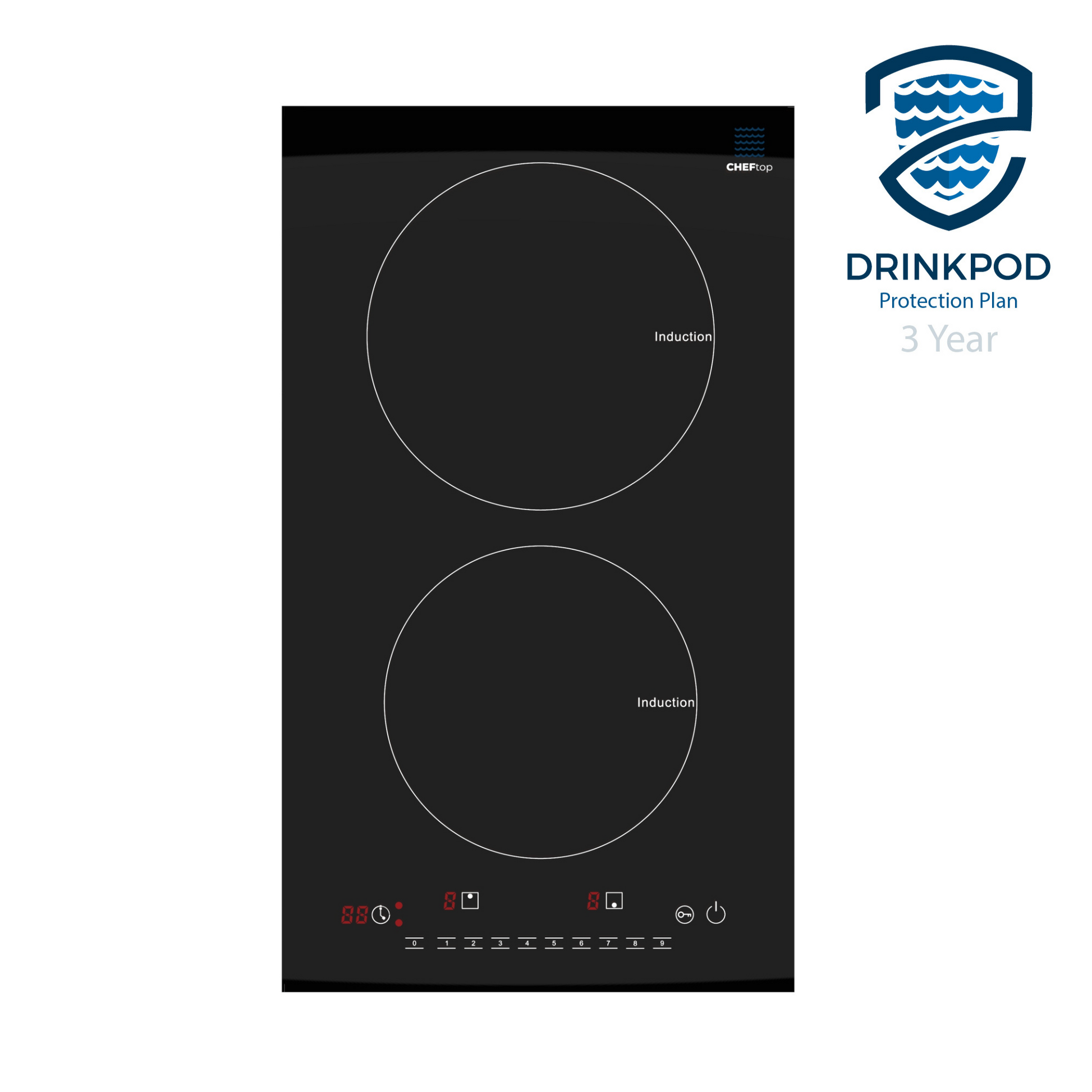 CHEFTop Pro - Dual Burner Induction Cooktop With Optional Induction