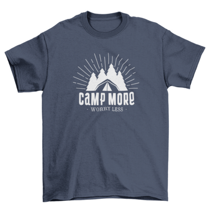 Camp more t-shirt design