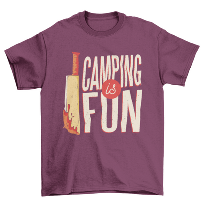 Camping Horror T-shirt