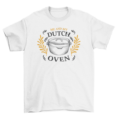 Cooking oven hand drawn t-shirt