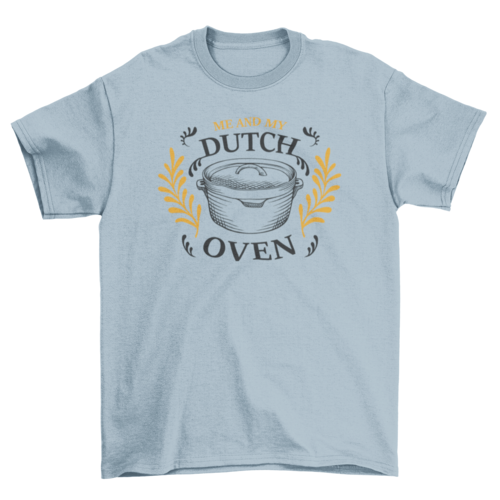 Cooking oven hand drawn t-shirt