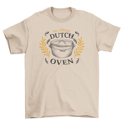 Cooking oven hand drawn t-shirt