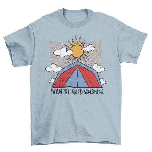 Cute camping t-shirt