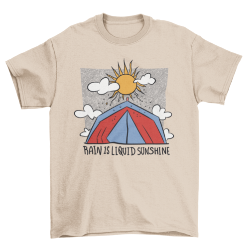 Cute camping t-shirt