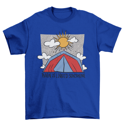 Cute camping t-shirt