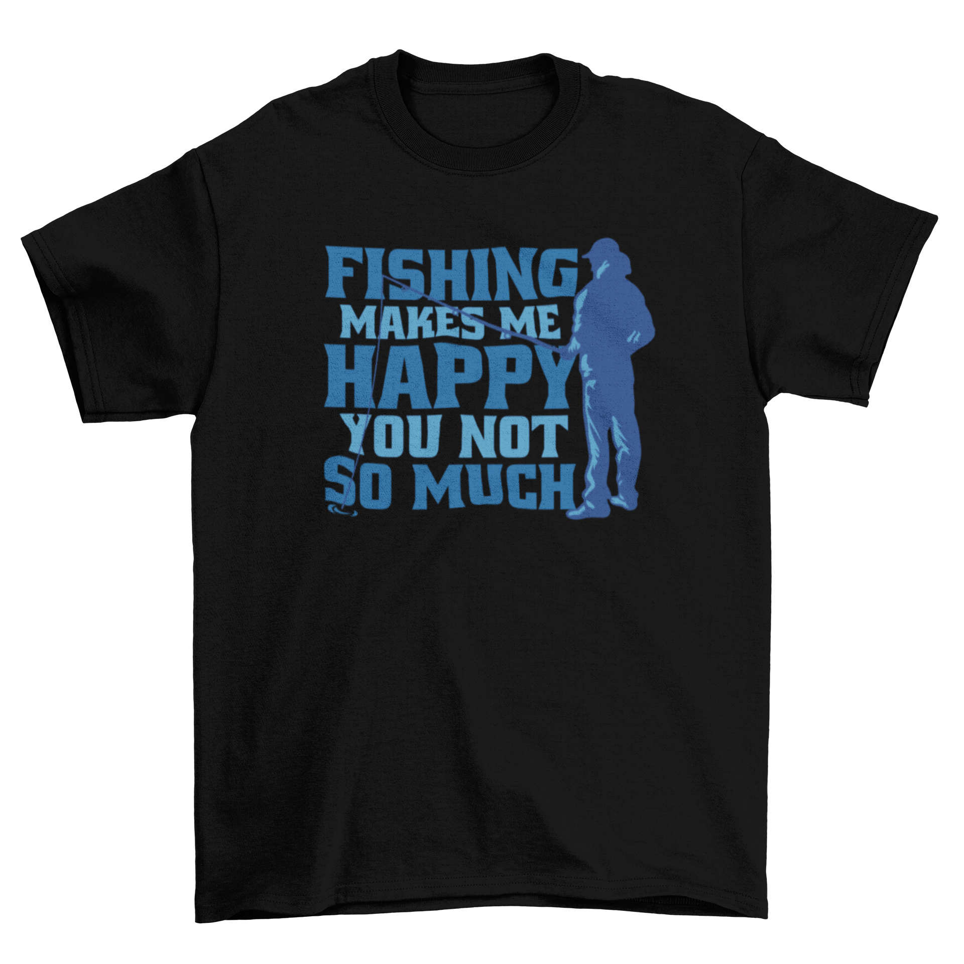 Funny fishing quote t-shirt design