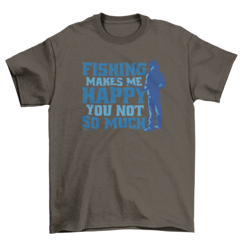 Funny fishing quote t-shirt design