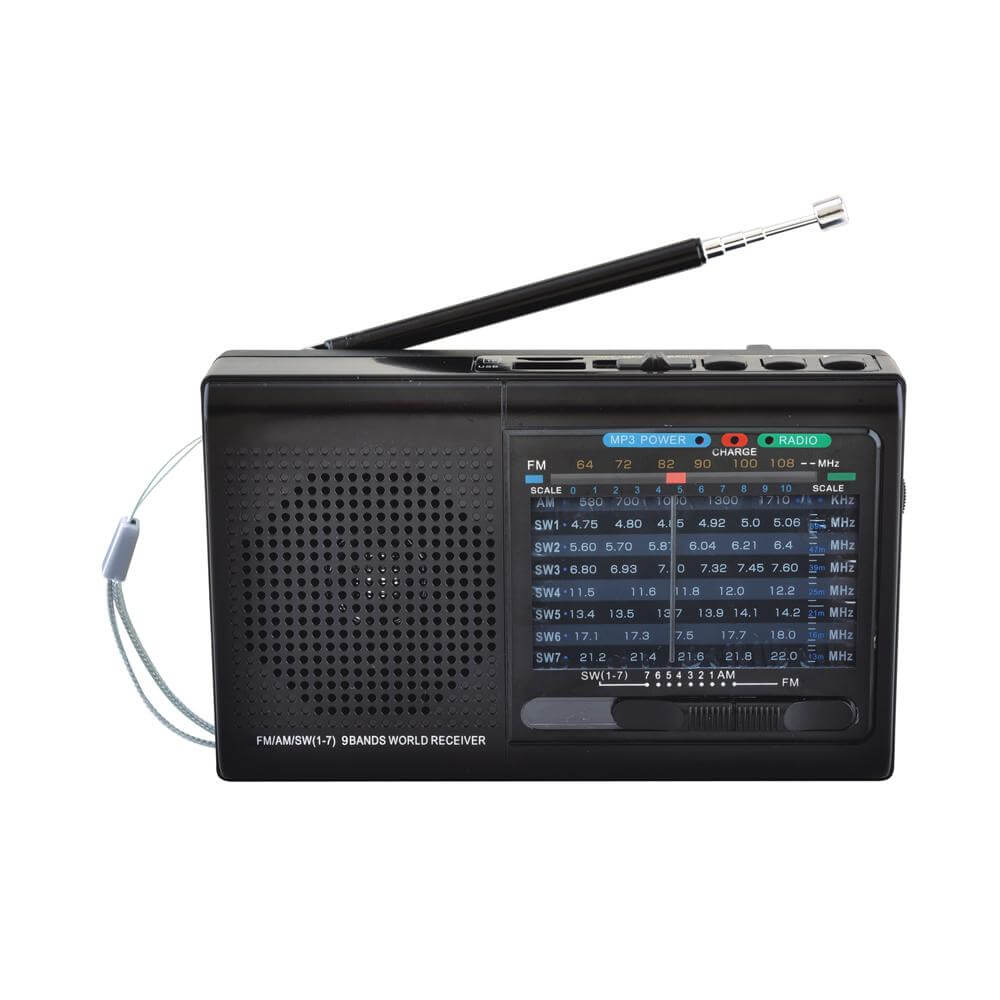 9 Band Radio With Bluetooth