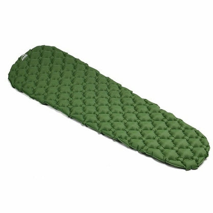 Camping Inflatable Mattress In Tent Folding Camp Bed  Sleeping Pad