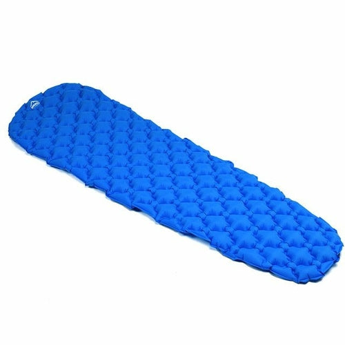 Camping Inflatable Mattress In Tent Folding Camp Bed  Sleeping Pad