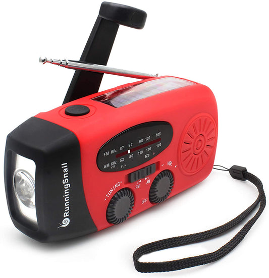 Emergency Hand Crank Radio Solar Power Bank