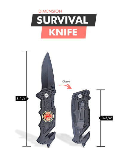 Discount Firefighter Survival Knife