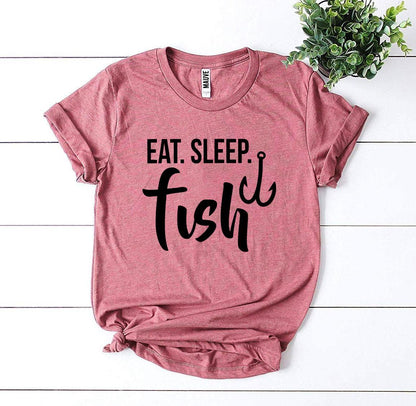 Eat Sleep Fish T-shirt