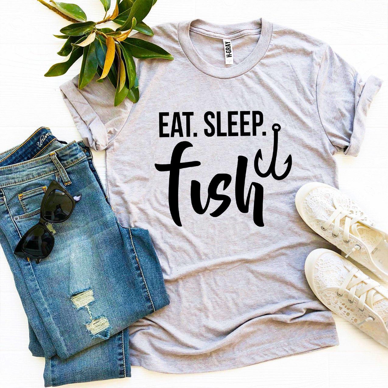 Eat Sleep Fish T-shirt