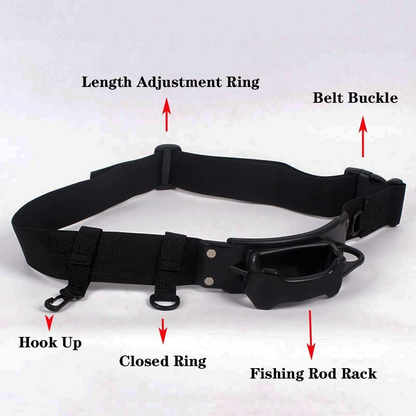 Adjustable Belt Fishing Waist Belt