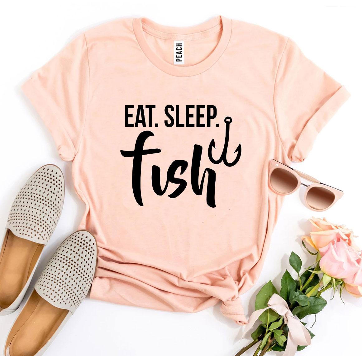 Eat Sleep Fish T-shirt