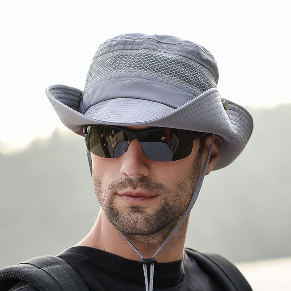 Sun Hat for Men, Summer UV Protection SPF Waterproof Boonie Hat