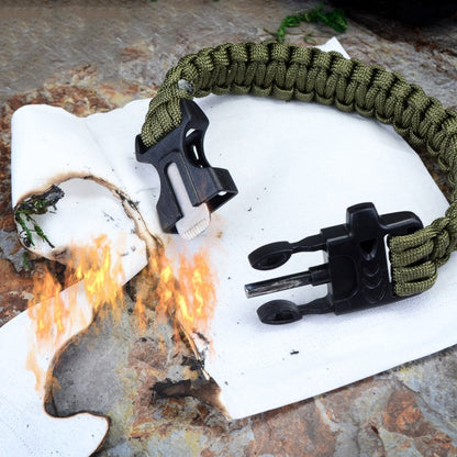 Outdoor Multifunction Survival Bracelet