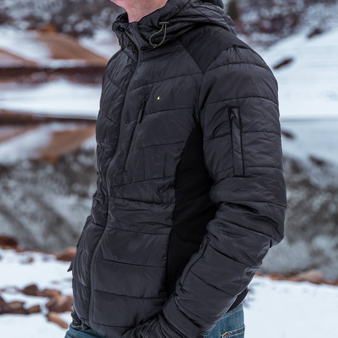 EcoDown Jacket - Men Black