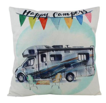 Happy Camper | RV | Pillow Cover |  Camper Decorations | Throw Pillow