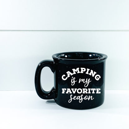 Camping Is My Favorite Season Campfire Mug